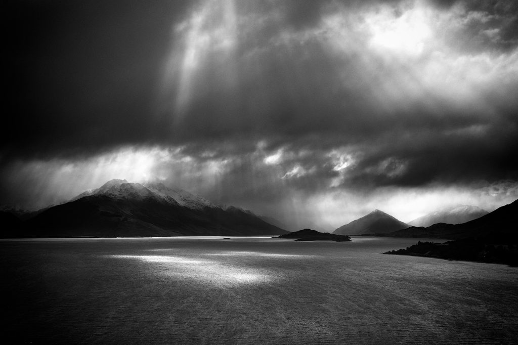 Storm over Lake Wānaka